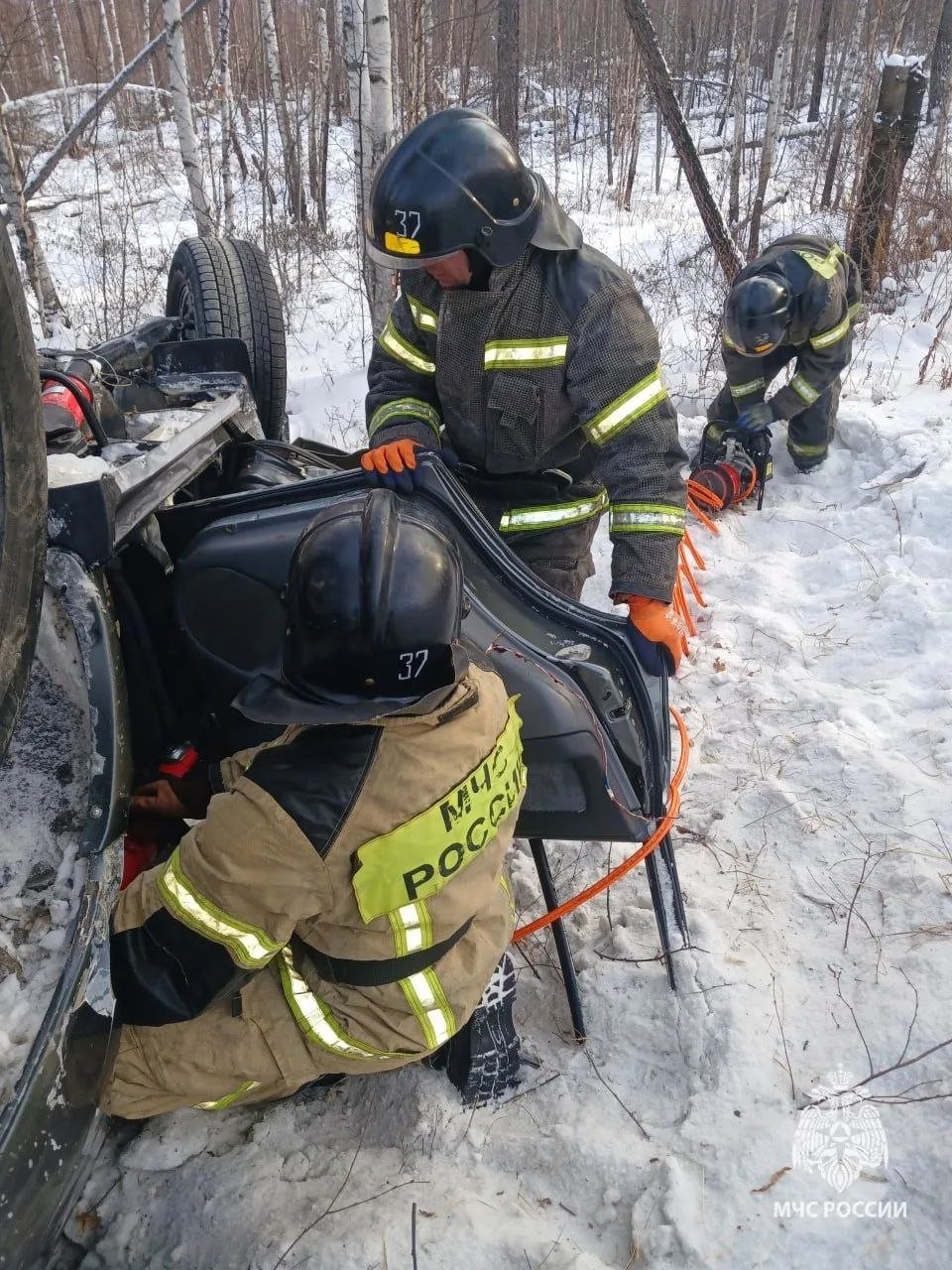 ДТП с погибшими в Хилокском районе пресс-службы ГУ МЧС России по Забайкалью