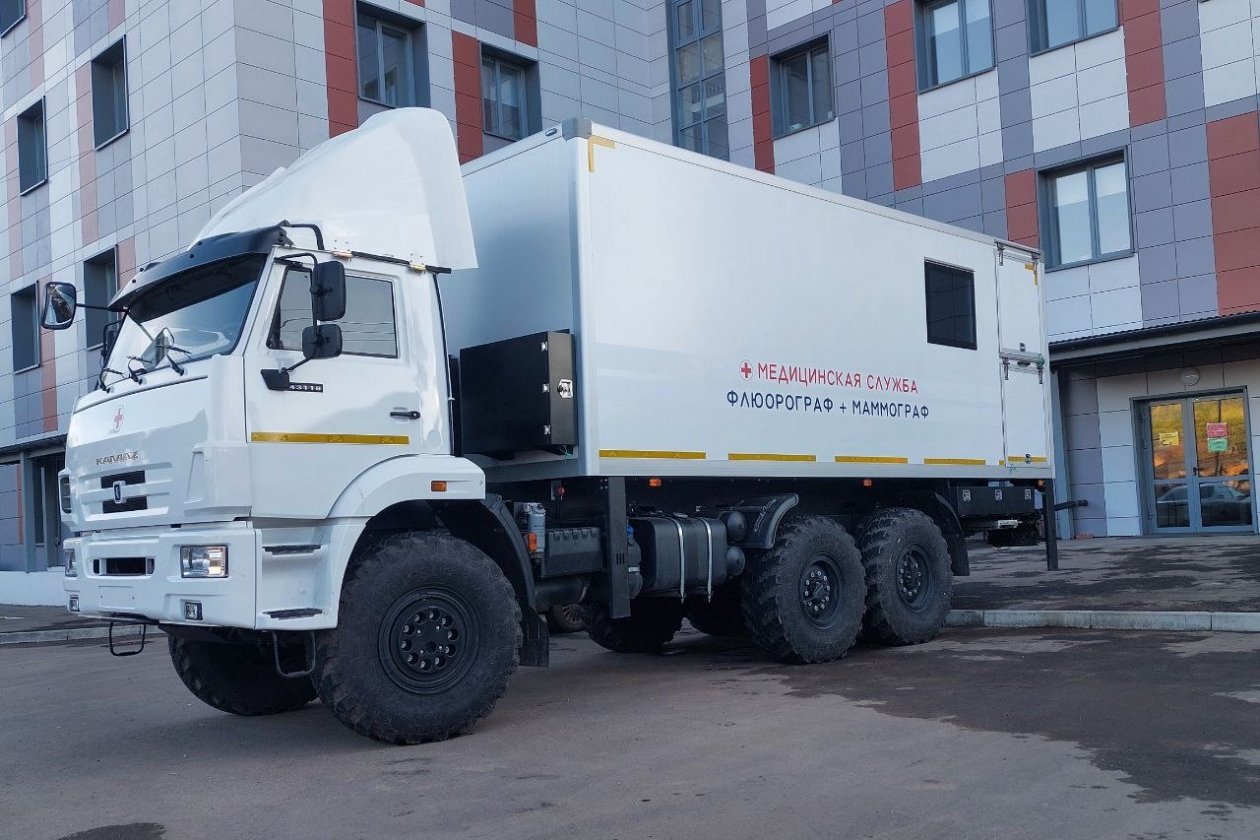 В 2025 году семь мобильных медкомплексов начали работу в Приангарье Пресс-служба облправительства