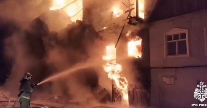 Четыре дачи сгорели в Северобайкальске МЧС по Бурятии