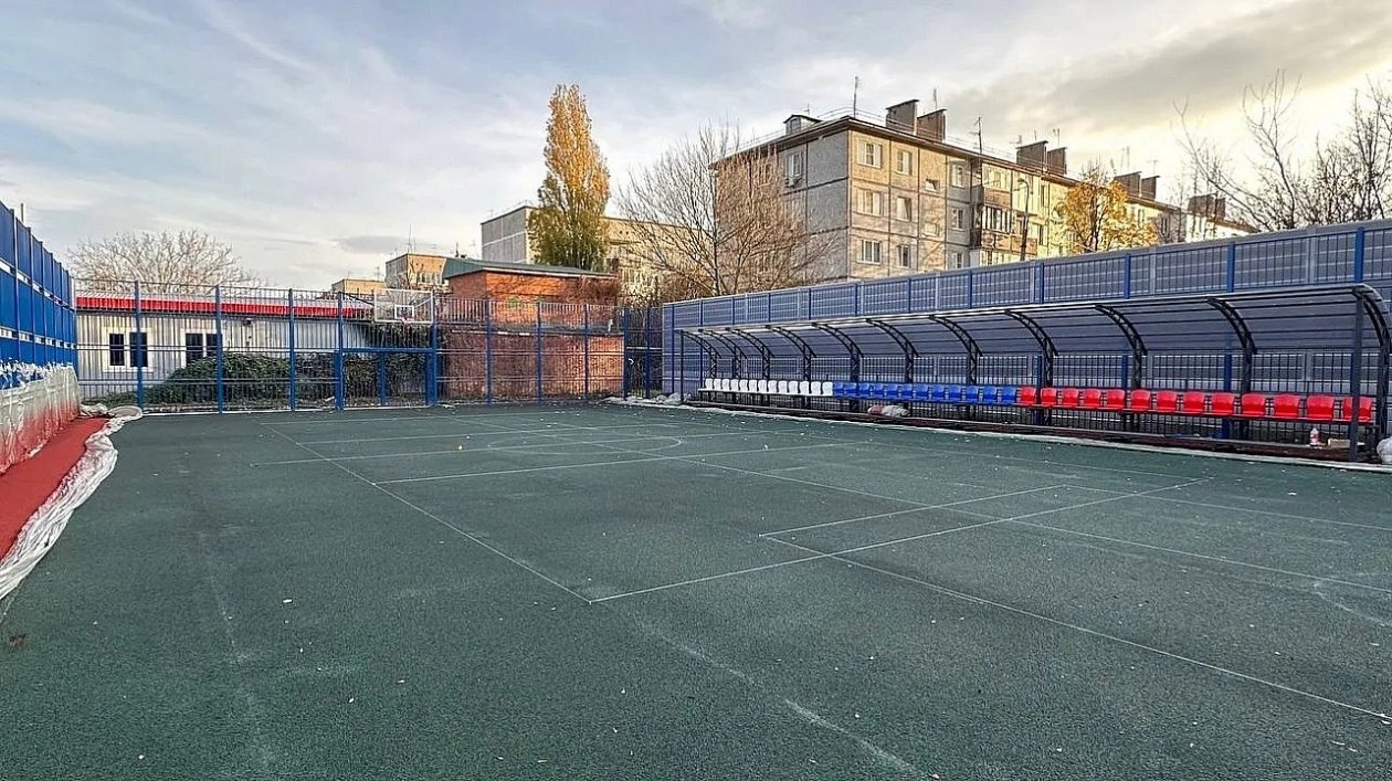 В Краснодаре Построили и отремонтировали 14 площадок Администрация Краснодара