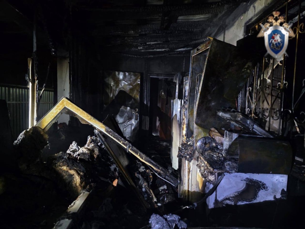 Названа причина крупного пожара с двумя погибшими в Ставропольском крае пресс-служба СУ СКР по Ставропольскому краю