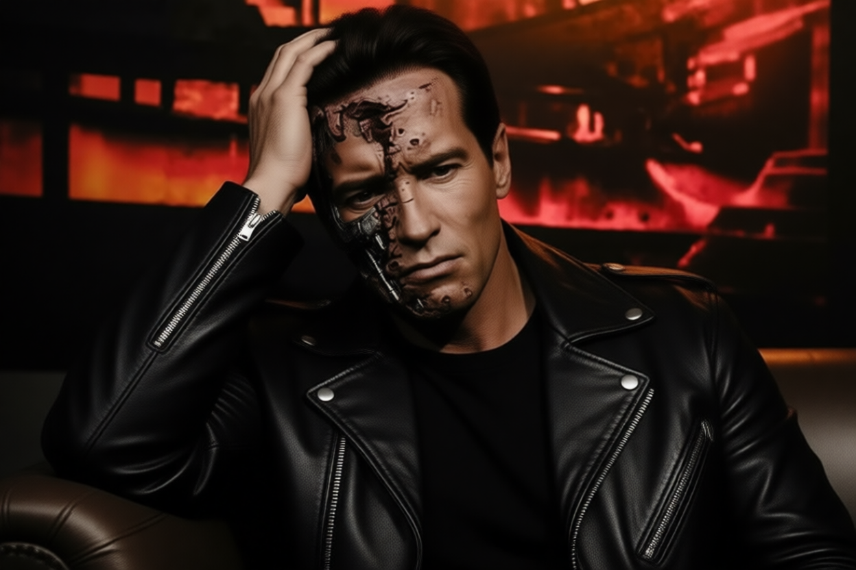 Вы терминатор в мире гениев сгенерировано ИИ Qwenlm.ai (18+)