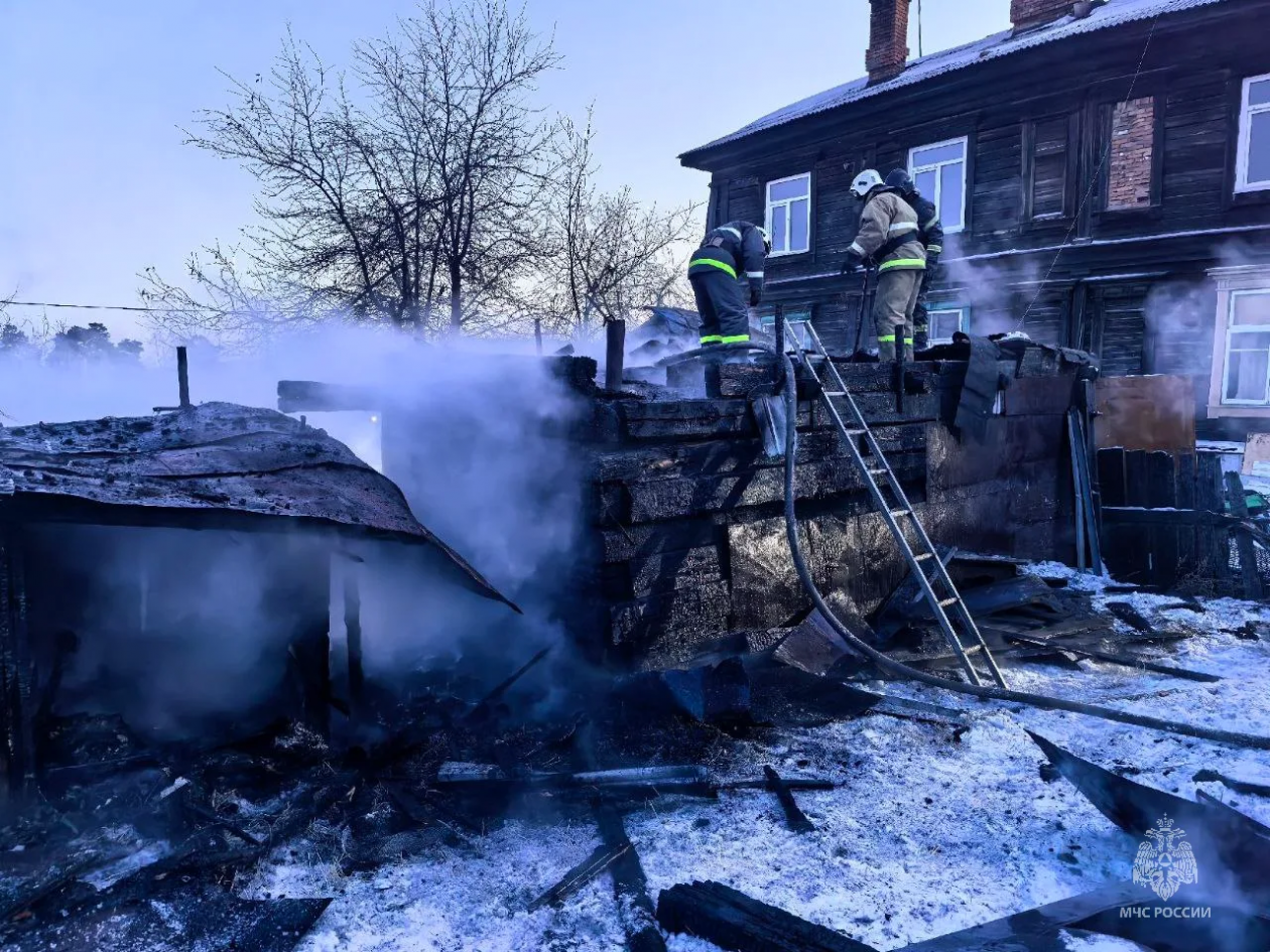 Пожар МАХ (6+) МЧС Забайкалья