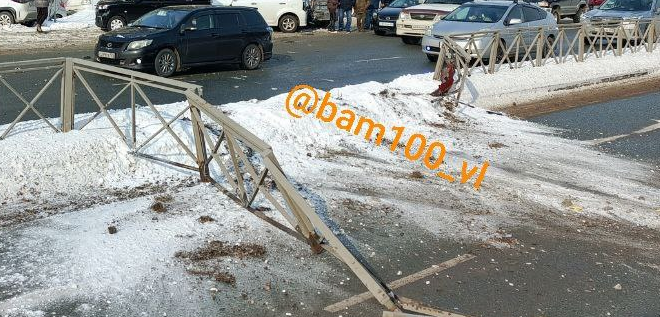 Фото очевидцев тг-канал &quotbam100_vl&quot (18+)