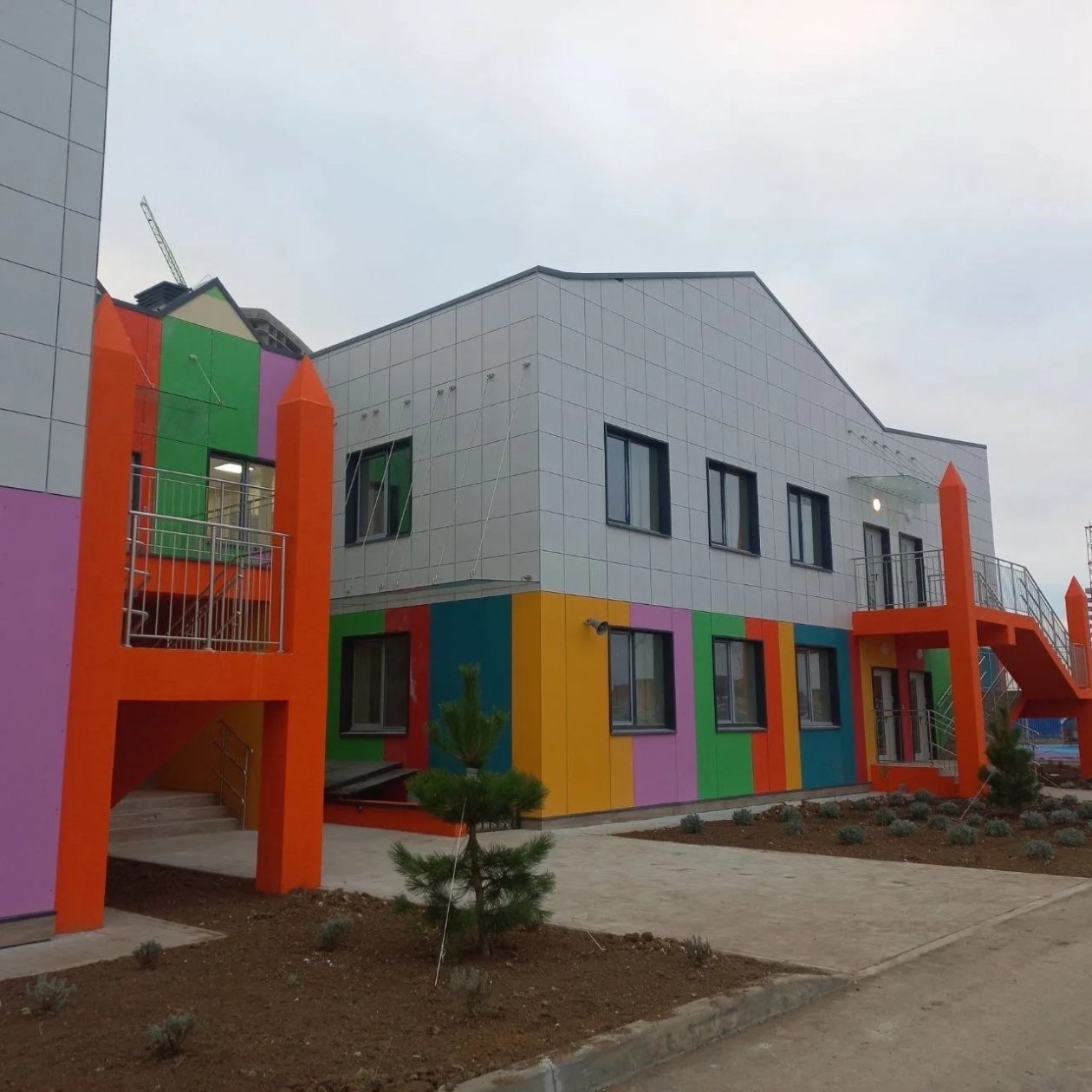 Новый детсад открыли в Евпатории Минжилполитики и стройнадзора РК