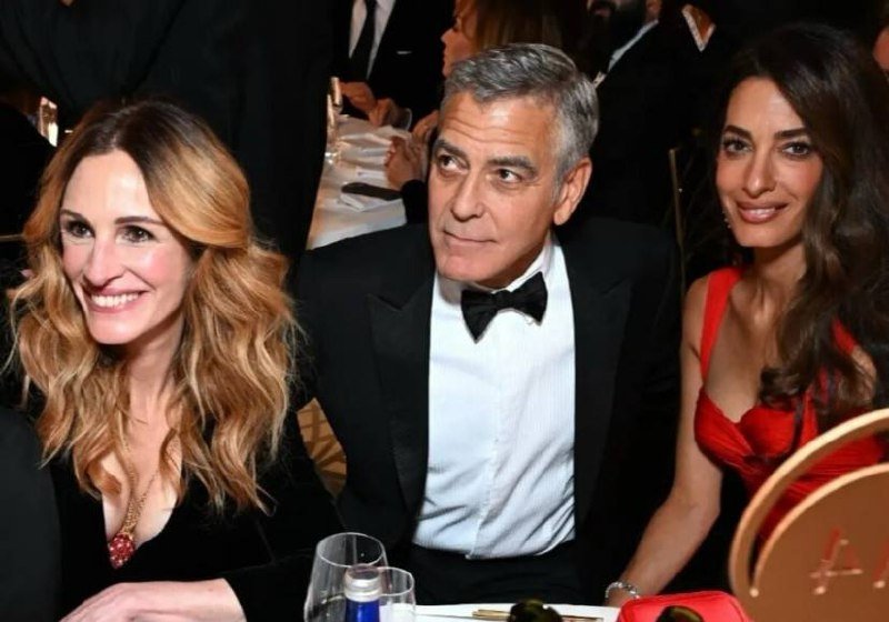 Джулия Робертс, Джордж и Амалия Клуни Золотой глобус&quot (18+) 2026 года