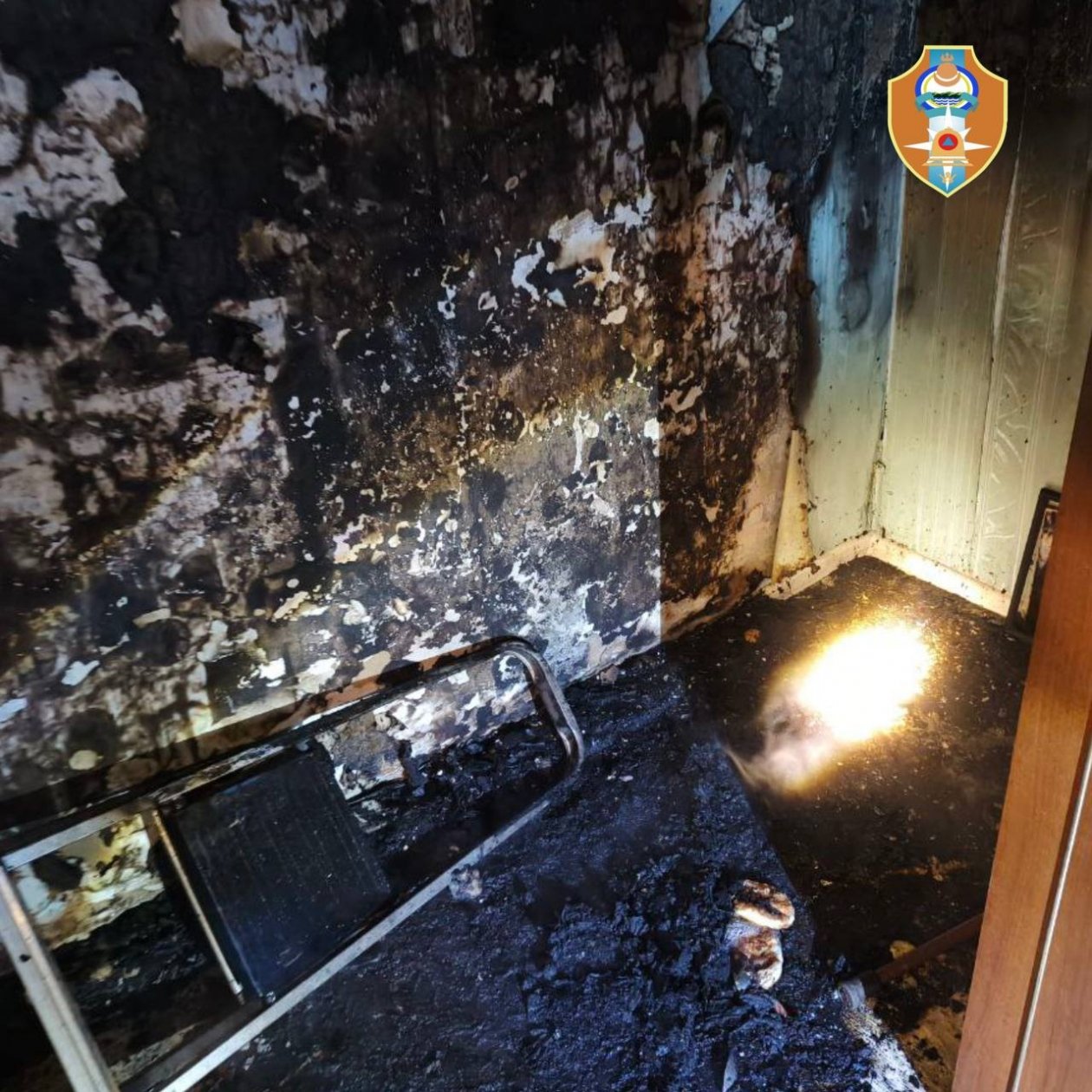 В Бурятии инвалид едва не погибла при пожаре в квартире агентство ГО и ЧС Бурятии