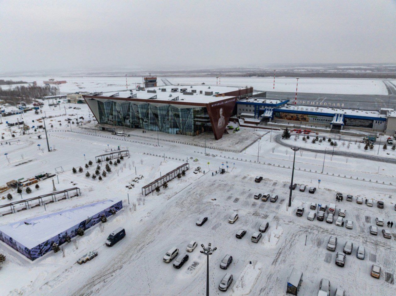 31 декабря в тестовом режиме заработал новый терминал пресс-служба Международного аэропорта Благовещенск