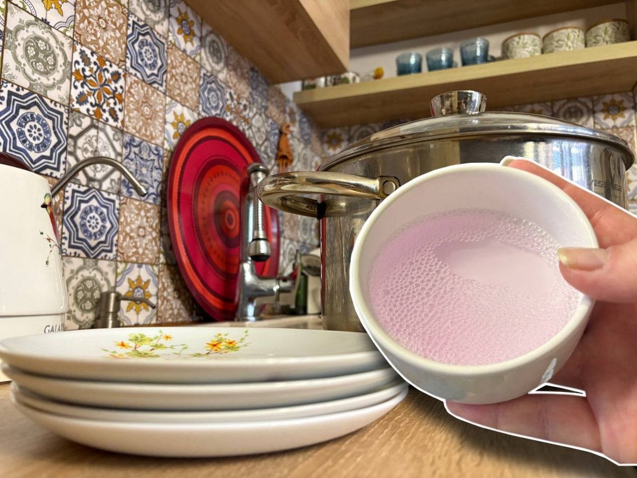 50 мл в воду - кастрюли с тарелками чистые и не воняют: эффект навороченной посудомойки ИА StolicaMedia