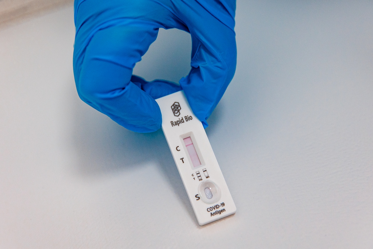 Экспресс-тестирование на COVID-19 Илья Аверьянов,  ИА PrimaMedia