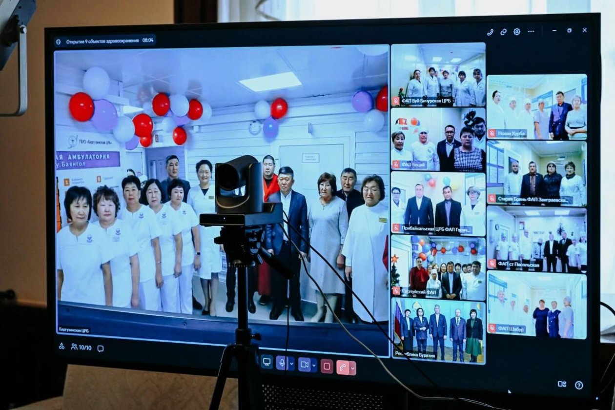 В Бурятии открылись девять новых медучреждений Минздрав Бурятии