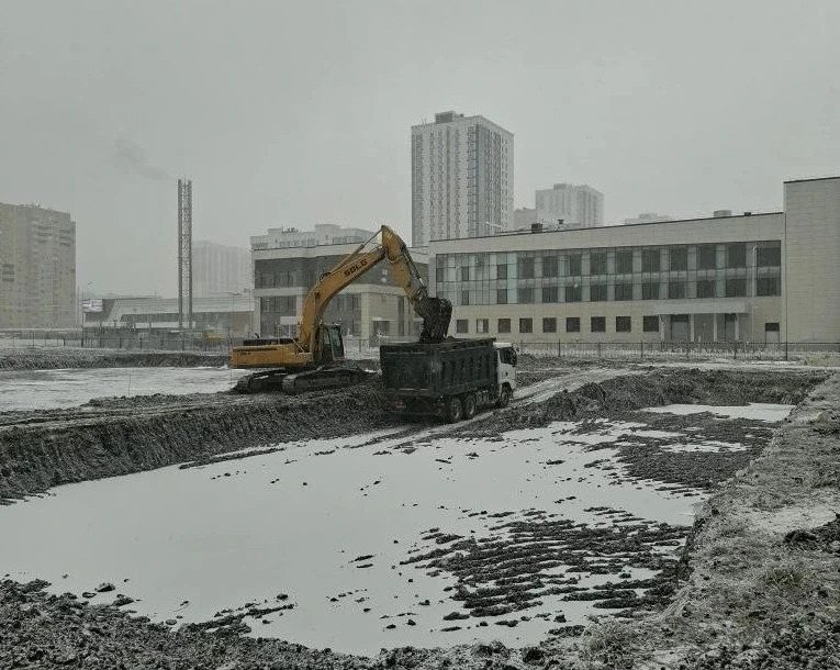 Новый бассейн начали строить на юго-западе Ставрополя Мэрия Ставрополя