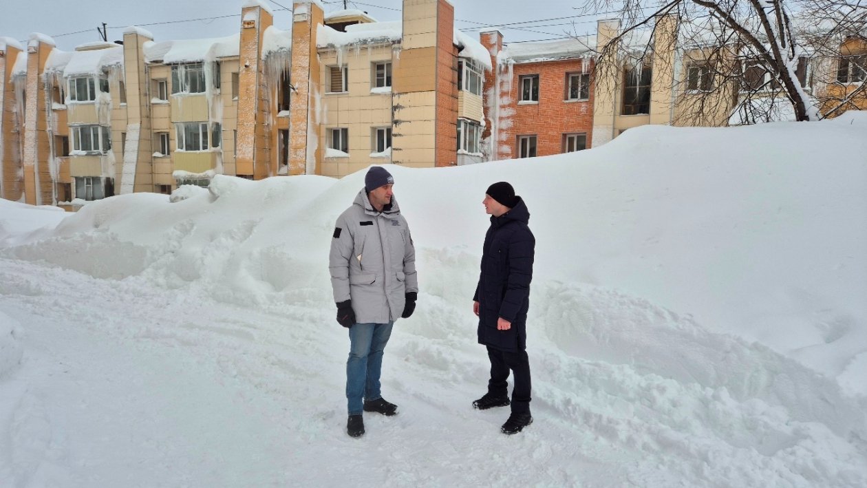 Евгений Беляев и Александр Сашенков Администрация ПКГО