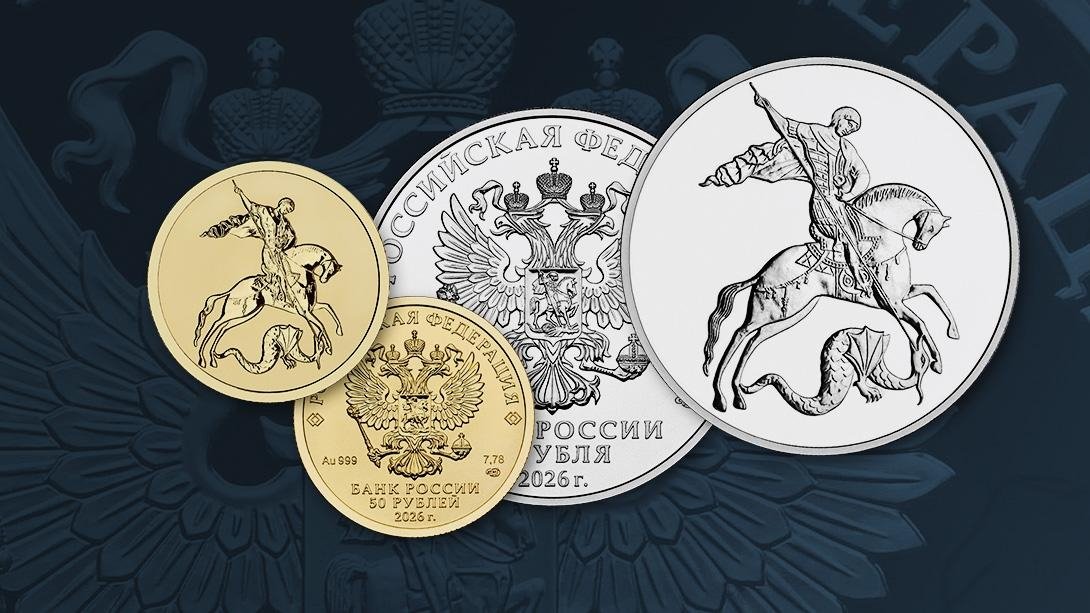 На Кубань придут новые золотые и серебряные монеты Пресс-служба Банка России