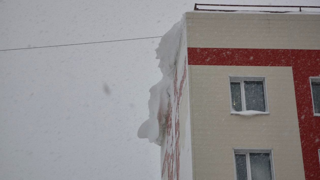 Нависший снег Ирина Васильева, ИА KamchatkaMedia