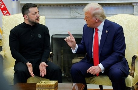 Трамп заявил, что Зеленский мешает миру на Украине Reuters/Brian Snyder