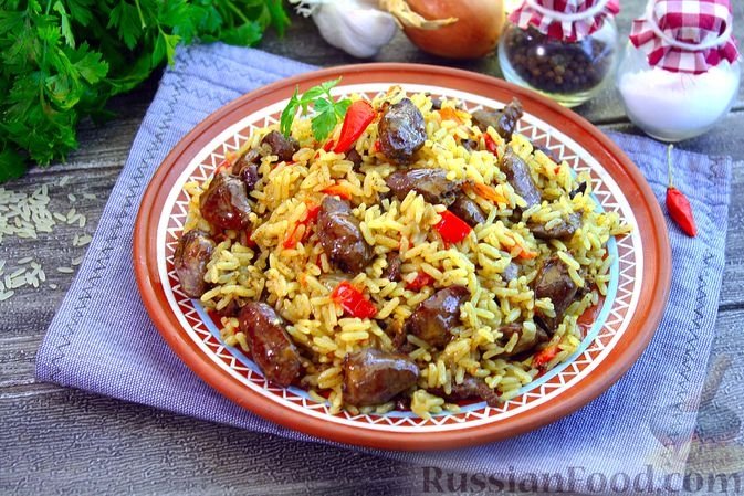 Секрет идеального плова: почему куриные сердечки лучше мяса -  аромат, от которого слюнки текут russianfood.com