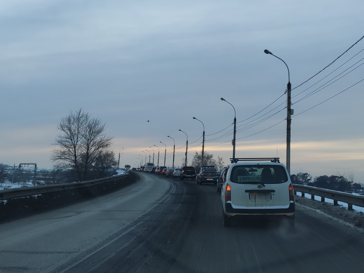 На федеральной трассе Р-258 &quotБайкал&quot ограничили движение транспорта Антон Ерошенко, ИА IrkutskMedia