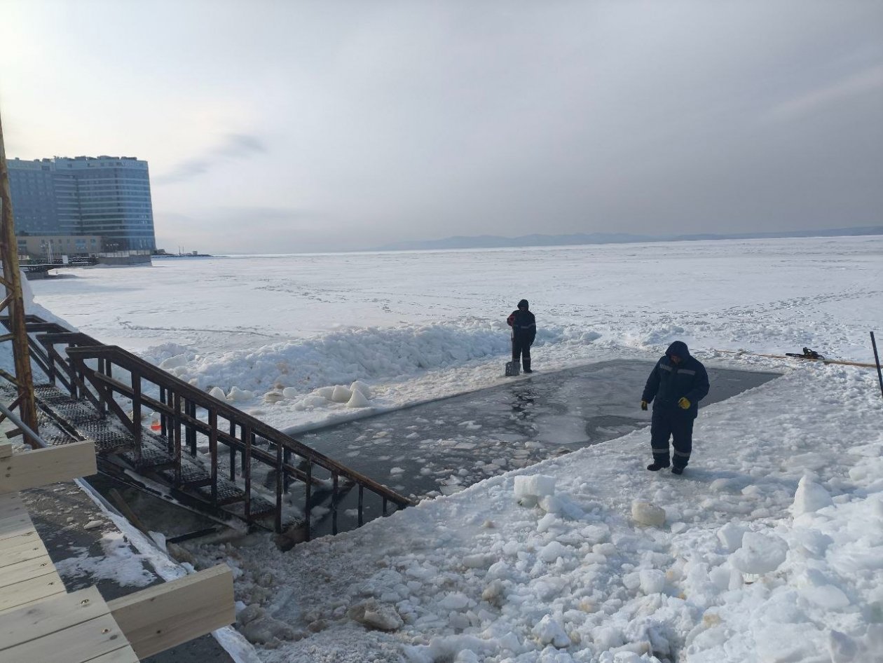 Оборудованная купель во Владивостоке Андрей Сухарьков, ИА PrimaMedia