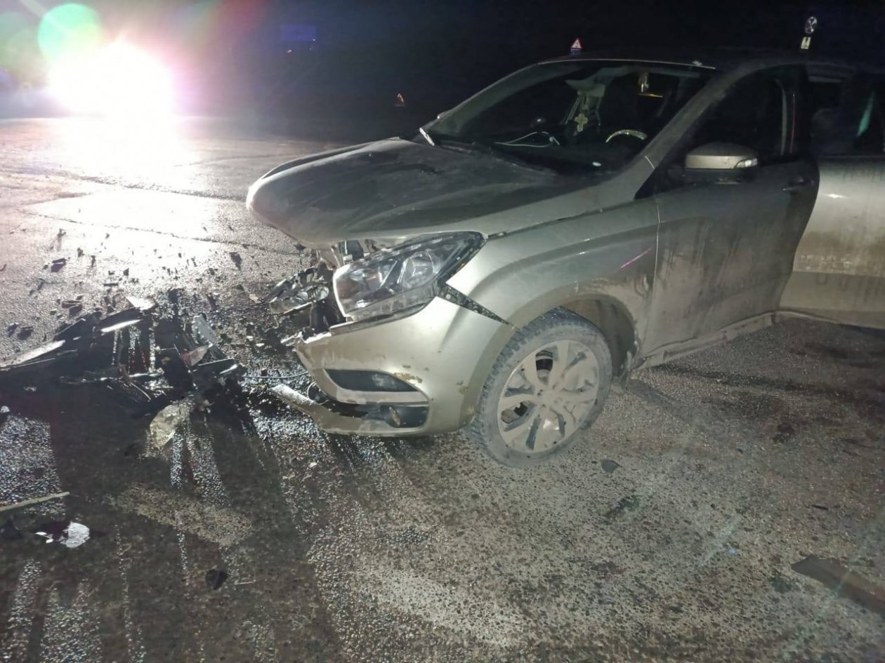 Три человека пострадали при столкновении трёх машин Lada на трассе Ставрополья Госавтоинспекция Ставрополья