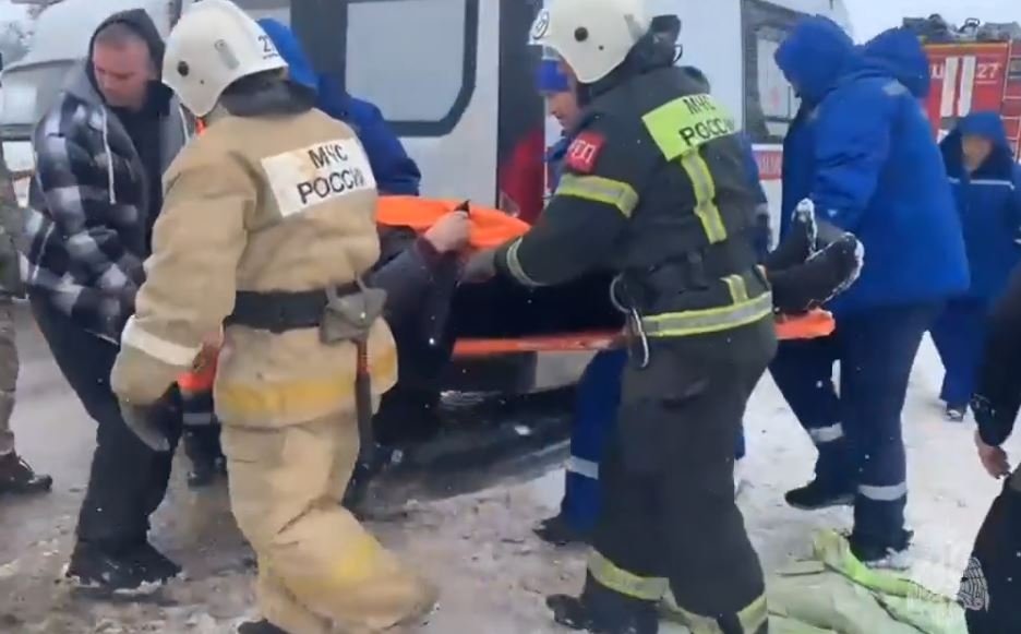 Кадр из видео ГУ МЧС России по Крыму