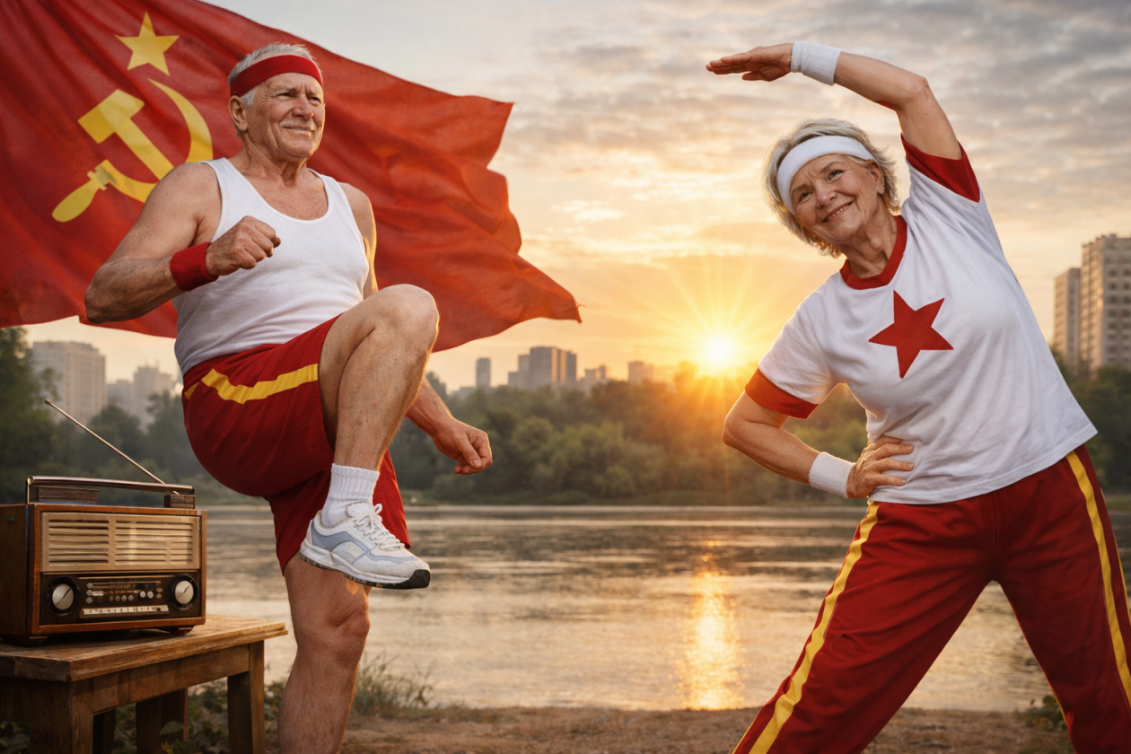 5 упражнений из зарядки, которые работают и сейчас сгенерировано ИИ Qwenlm.ai (18+)