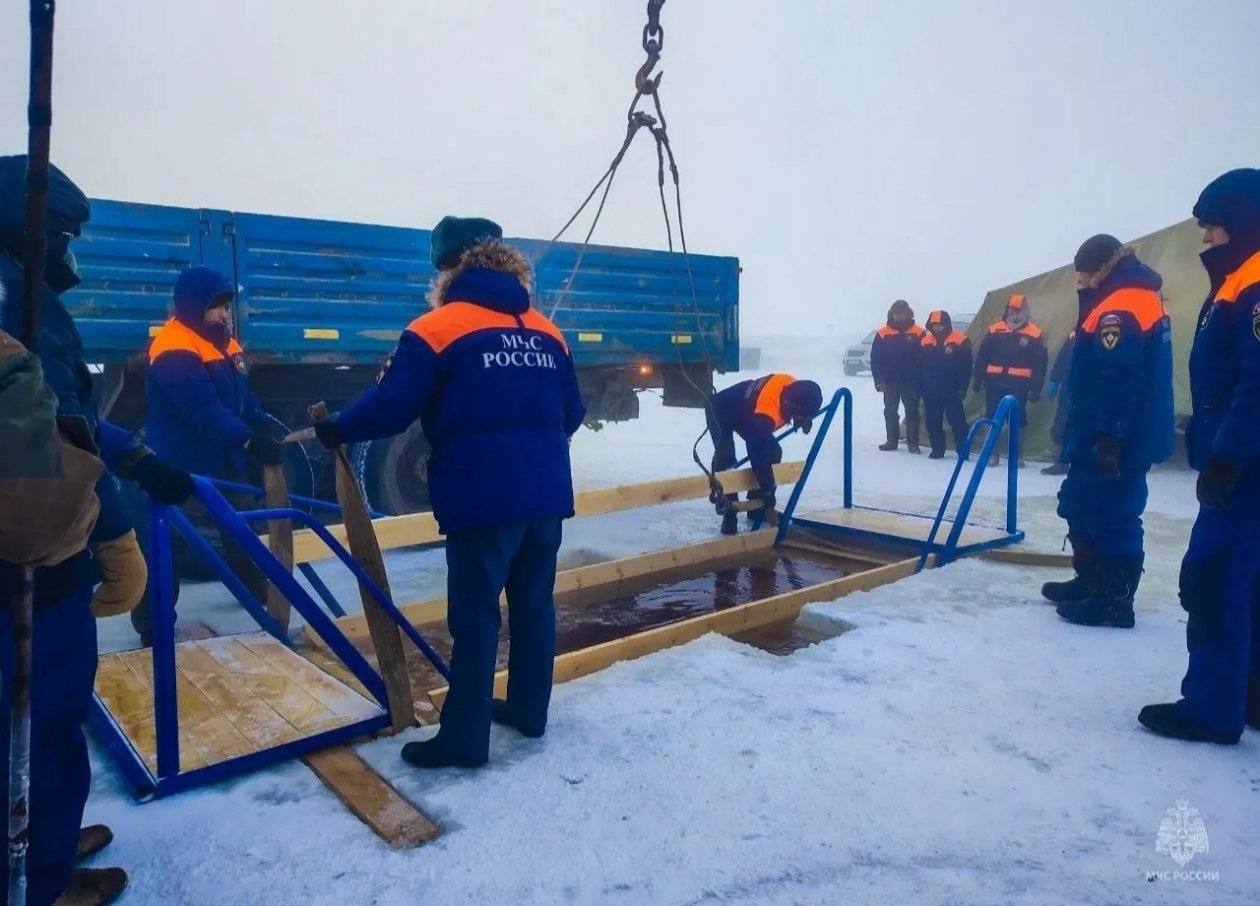 В Якутии определено 29 мест для крещенских купаний МЧС России по РС (Я)