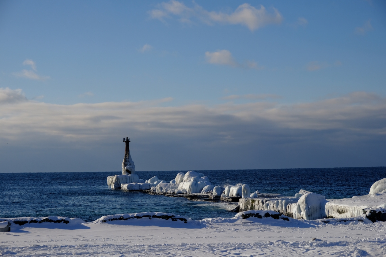 Маяк в г. Холмске, туризм, достопримечательности Сахалина, море Денис Таушканов, ИА SakhalinMedia