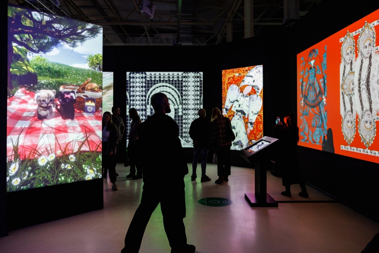 Коты, Русь и роботы: в Ставрополе открылась выставка цифрового искусства Пётр Голубенко