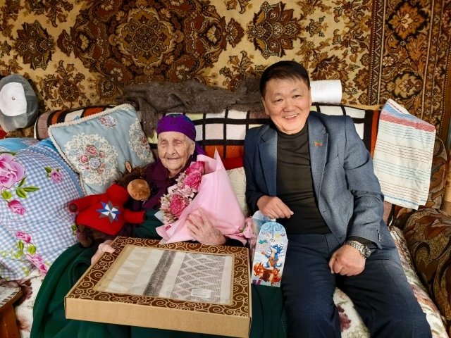 Одна из самых старых жительниц района Читы Законодательного Собрания Забайкальского края