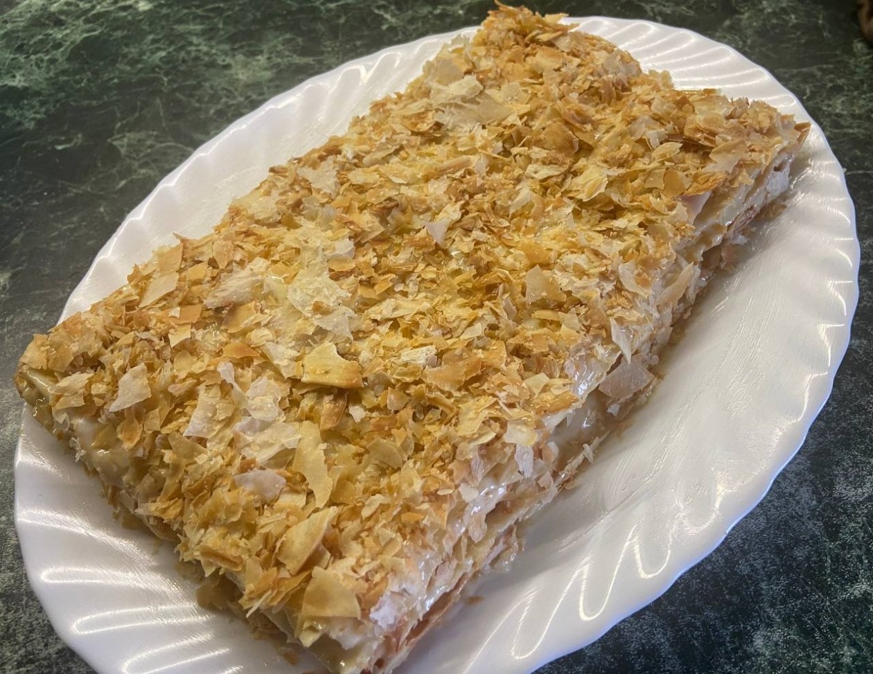 Королевский торт &quotНаполеон&quot без духовки за 25 минут: лучший десерт для любого повода ИА KrasnodarMedia