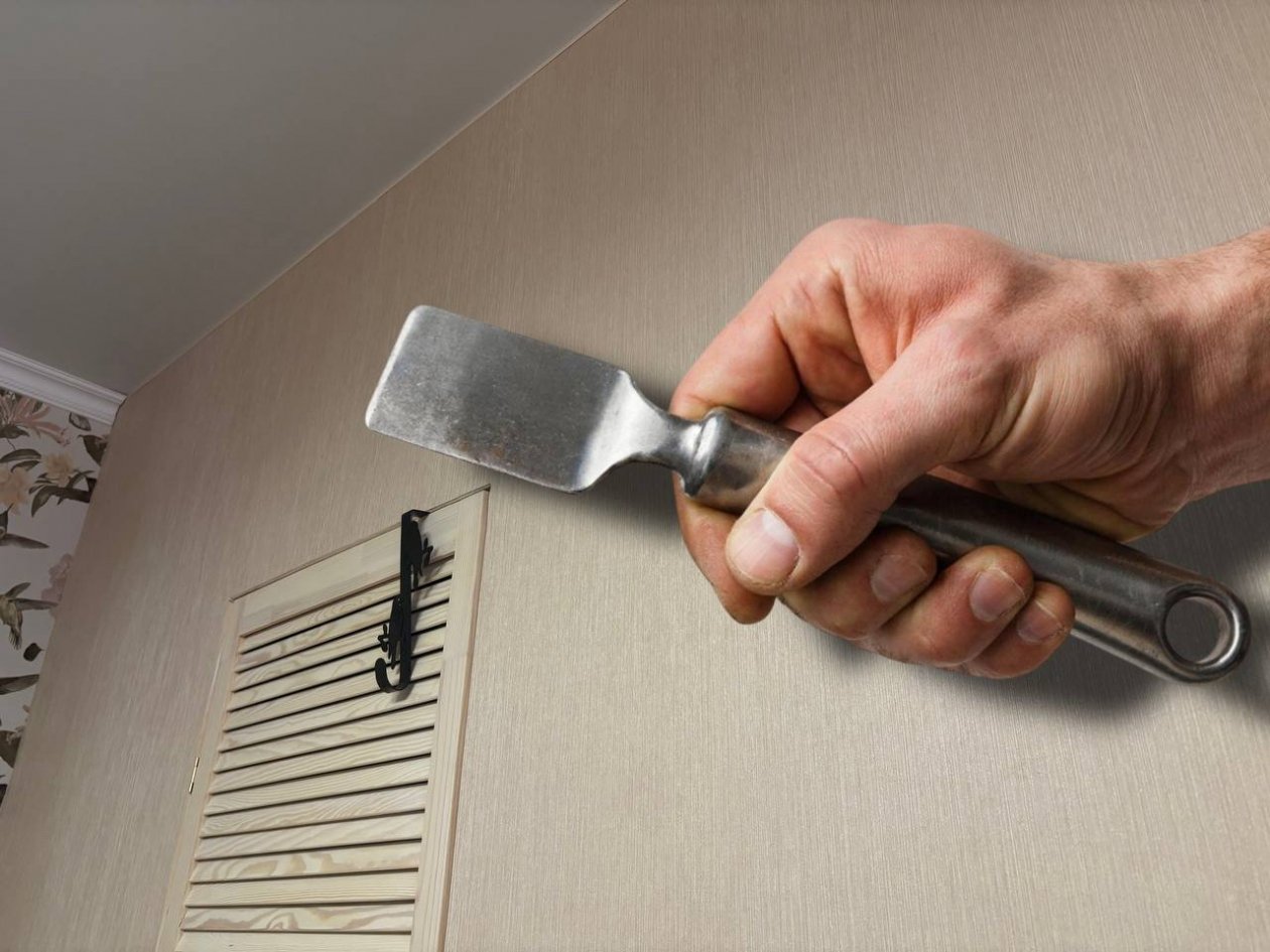 Стык обоев не видно даже со 100% зрением: берем только штапель - работает на любых обоях ИА Stavropol.Media, ИИ GigaChat (18+)