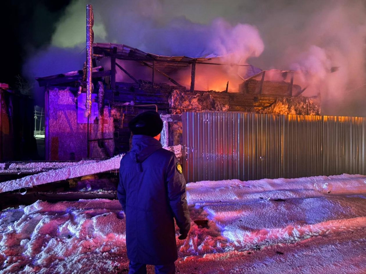 Пожар в Намском районе Якутии унес жизни детей Пресс-служба прокуратуры Якутии