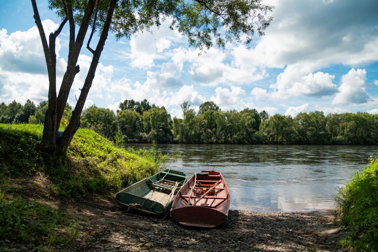 река, лодки, сплав по реке, тур по реке, рыбалка, развлечение, природа, пейзаж Евдокия Сорокина, ИА AmurMedia