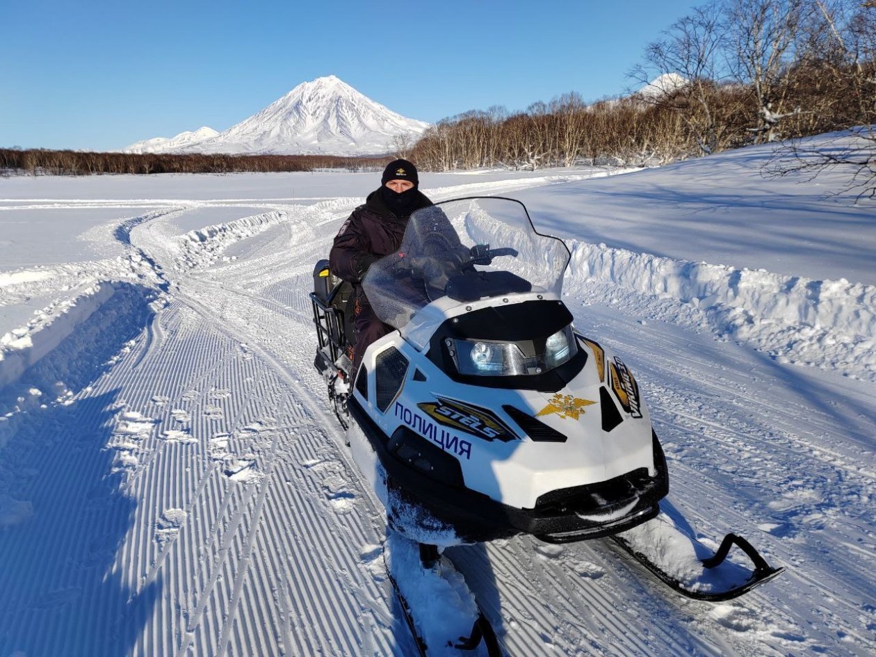 Новый снегоход УМВД РФ по Камчатскому краю
