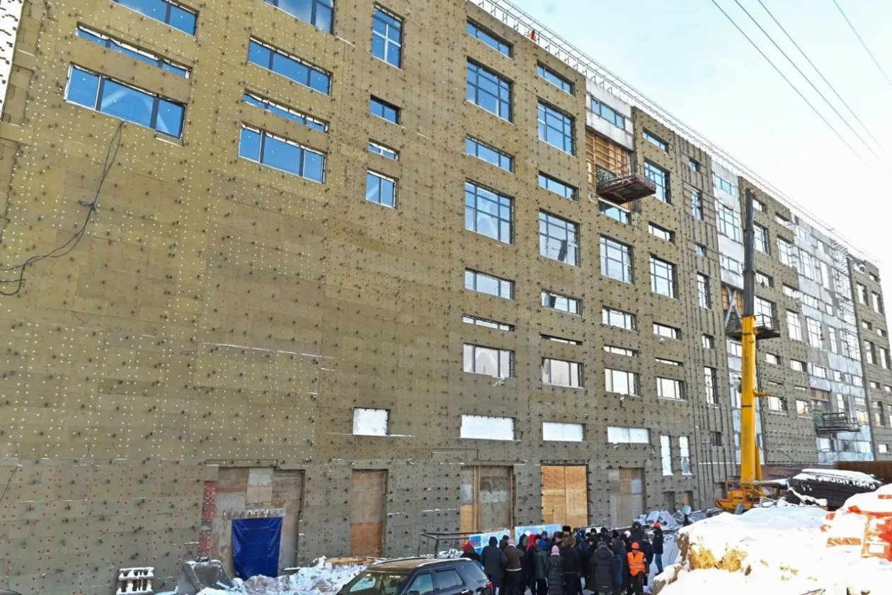 Центр креативных индустрий сдадут весной 2026 года правительство Бурятии