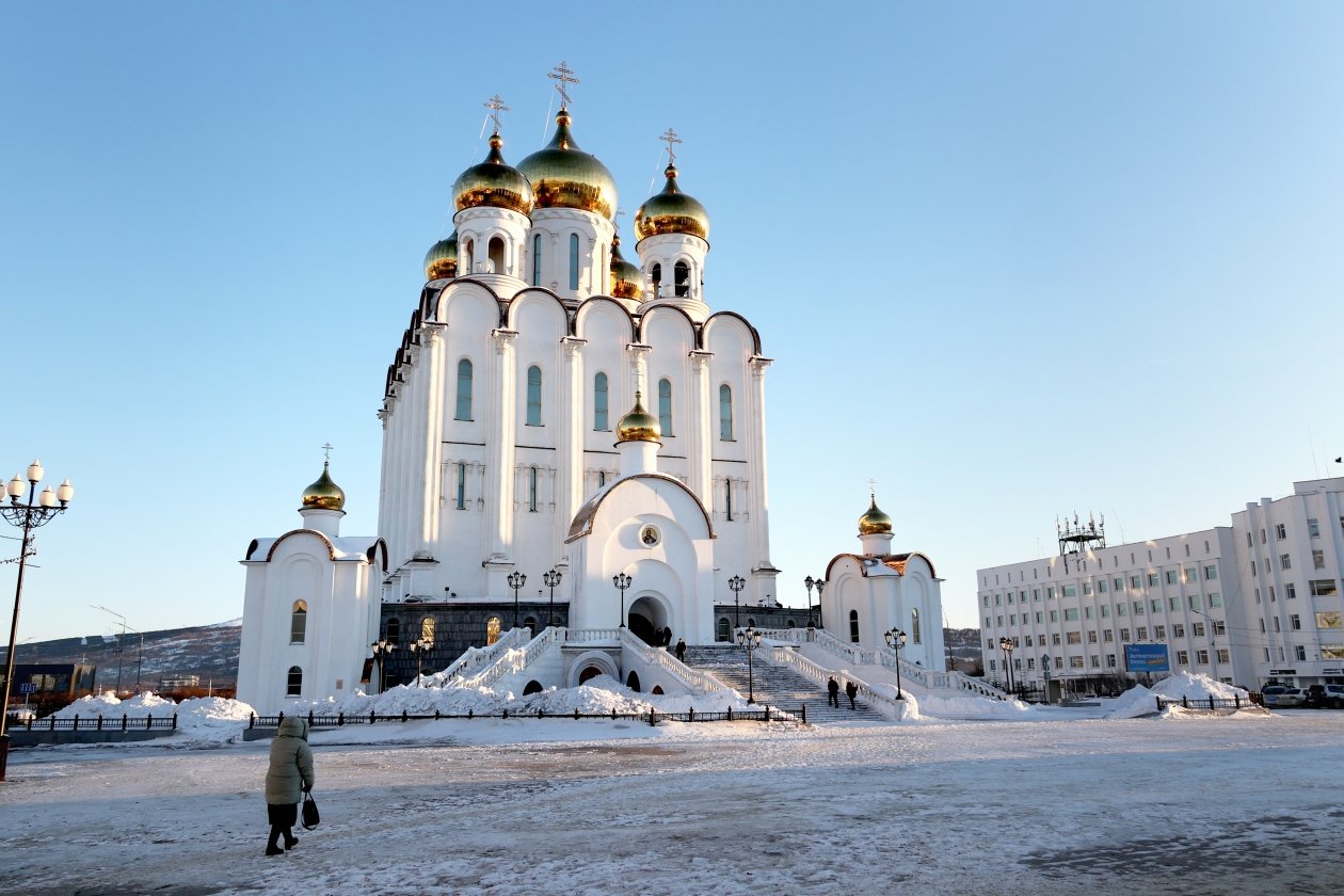 Обряд освящения воды прошел в Свято-Троицком соборе Магадана в канун Крещения пресс-служба Магаданской областной Думы