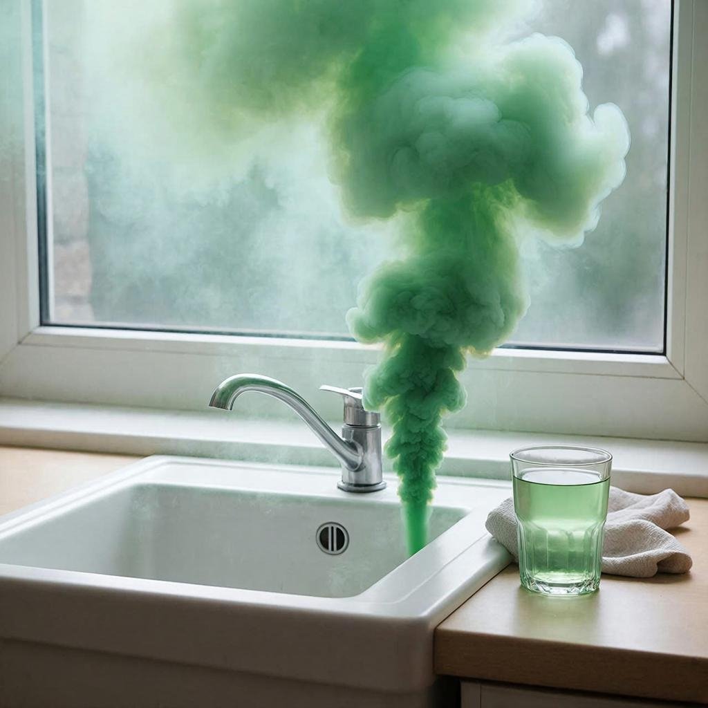 Зловонный запах из слива Kandinsky by Sber AI (18+)