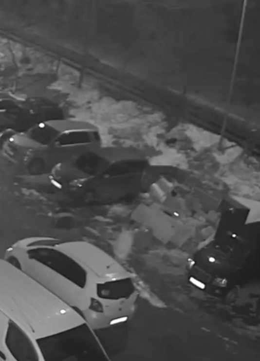 Скриншот из видео Видео очевидцев из telegram - канала Новости VL