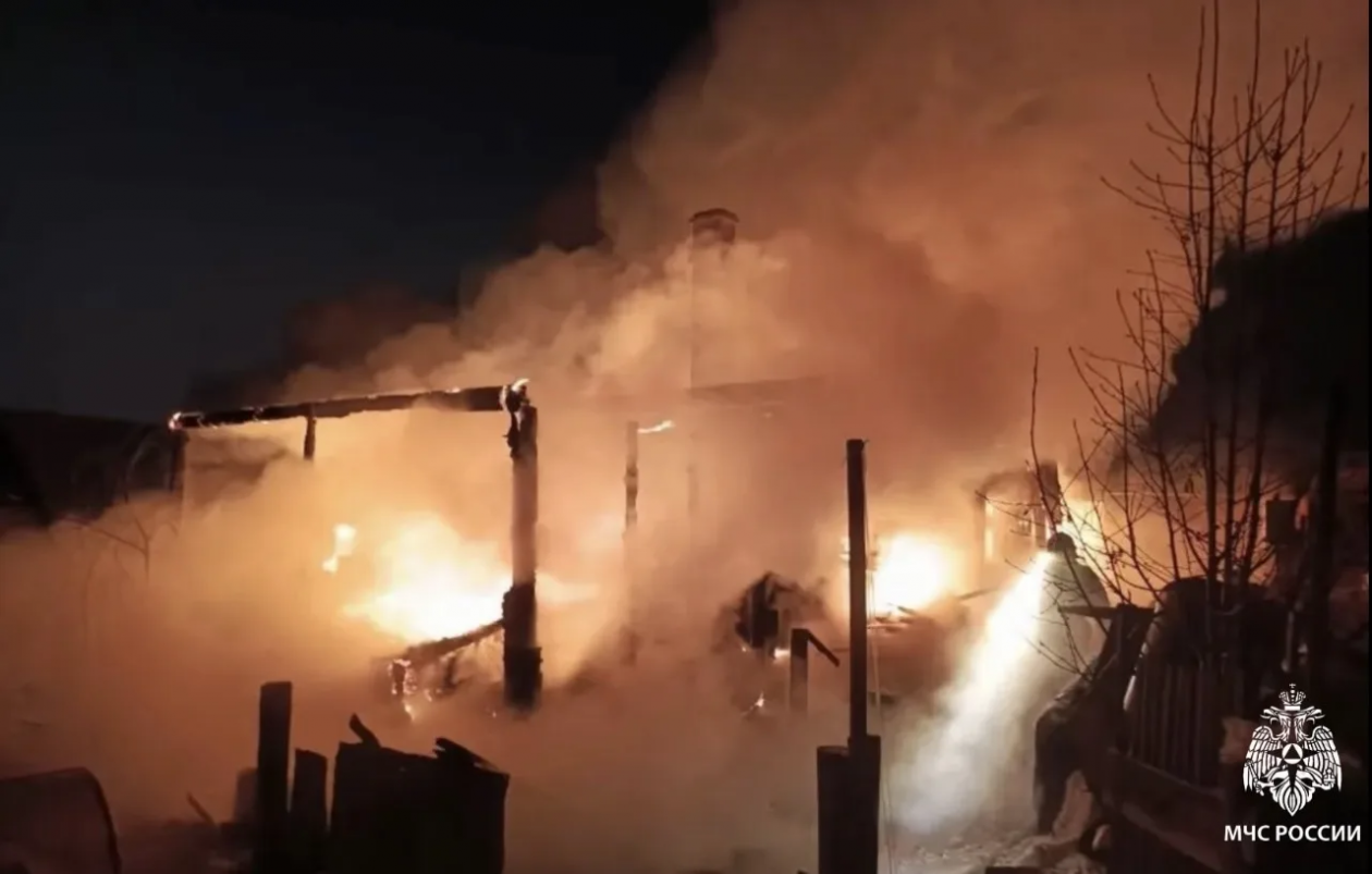 Пожар ГУ МЧС России по региону