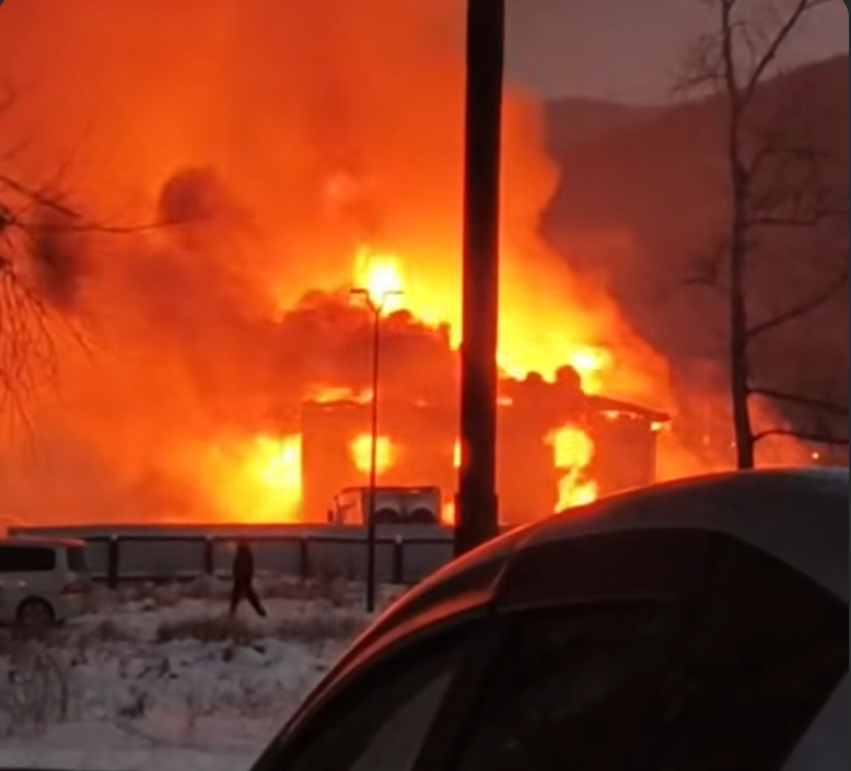 Пожар Группа &quotРегион 38 | Иркутск авто, ДТП&quot в ВК (12+)