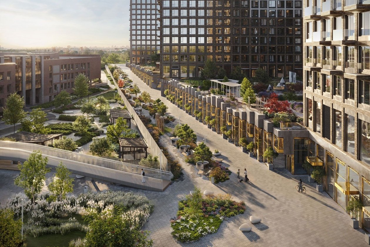 Как будет выглядеть новый парк с амфитеатрами и лабиринтом в Москве https://www.mos.ru