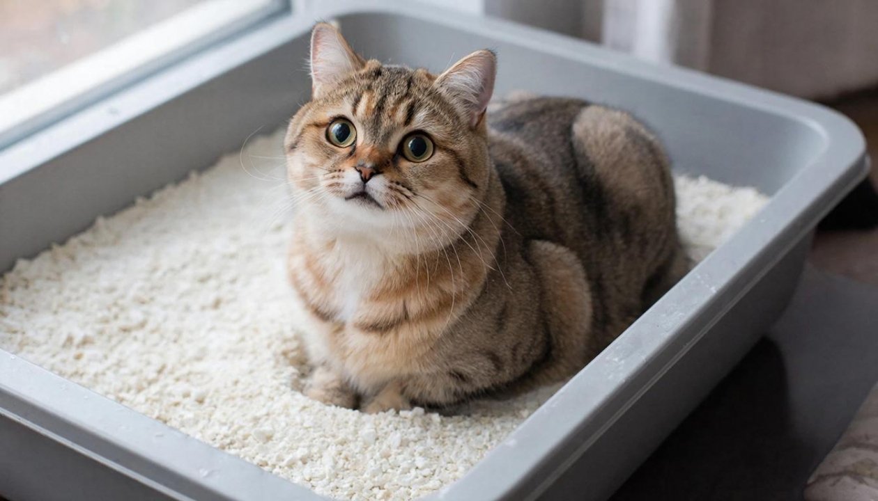5 эффективных способов приучить кошку к лотку в квартире ИИ Kandinsky (18+)