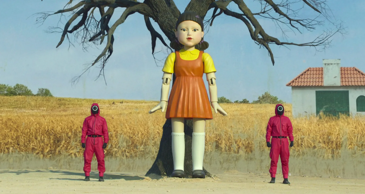 Кадр из серала &quotИгра в кальмара&quot (18+) скриншот из сериала &quotИгры в кальмара&quot (18+)