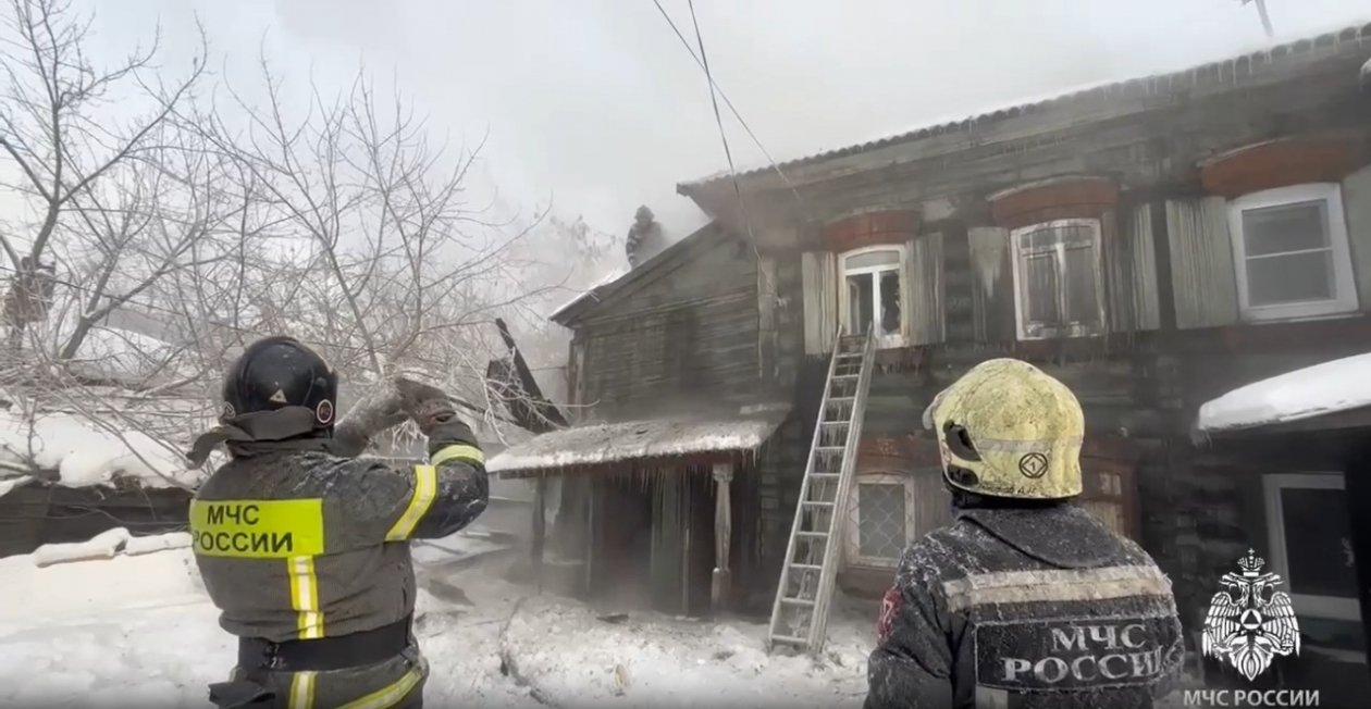 Пожар Пресс-служба ГУ МЧС России по региону