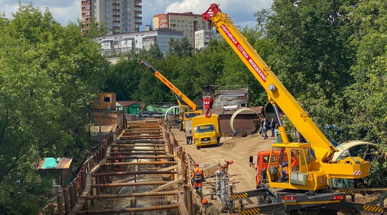 Прокладка трубопровода Telegram-канал мэра Москвы Сергея Собянина