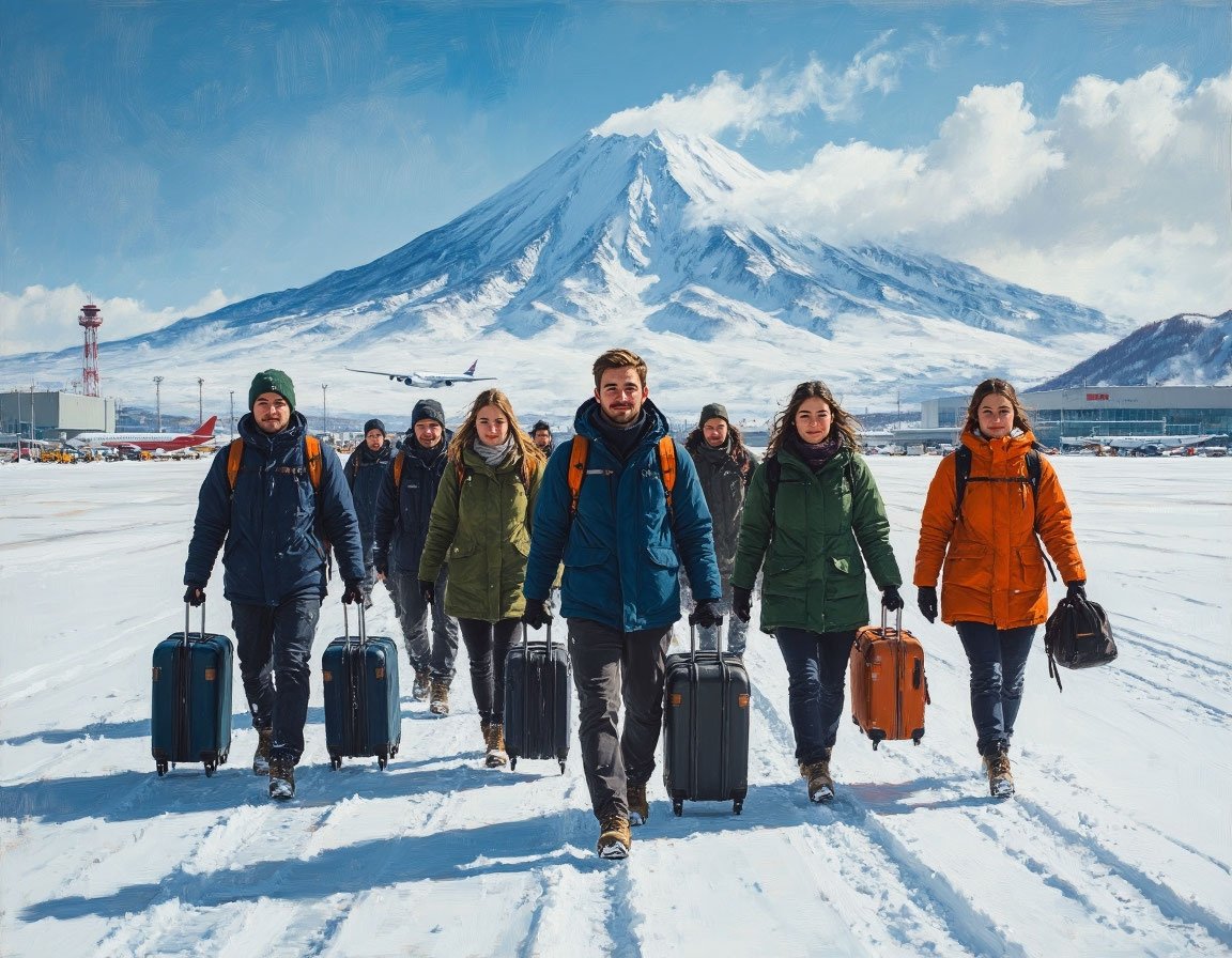 На Камчатку приехали специалисты Пресс-служба Кадрового центра Камчатского края/ ИИ