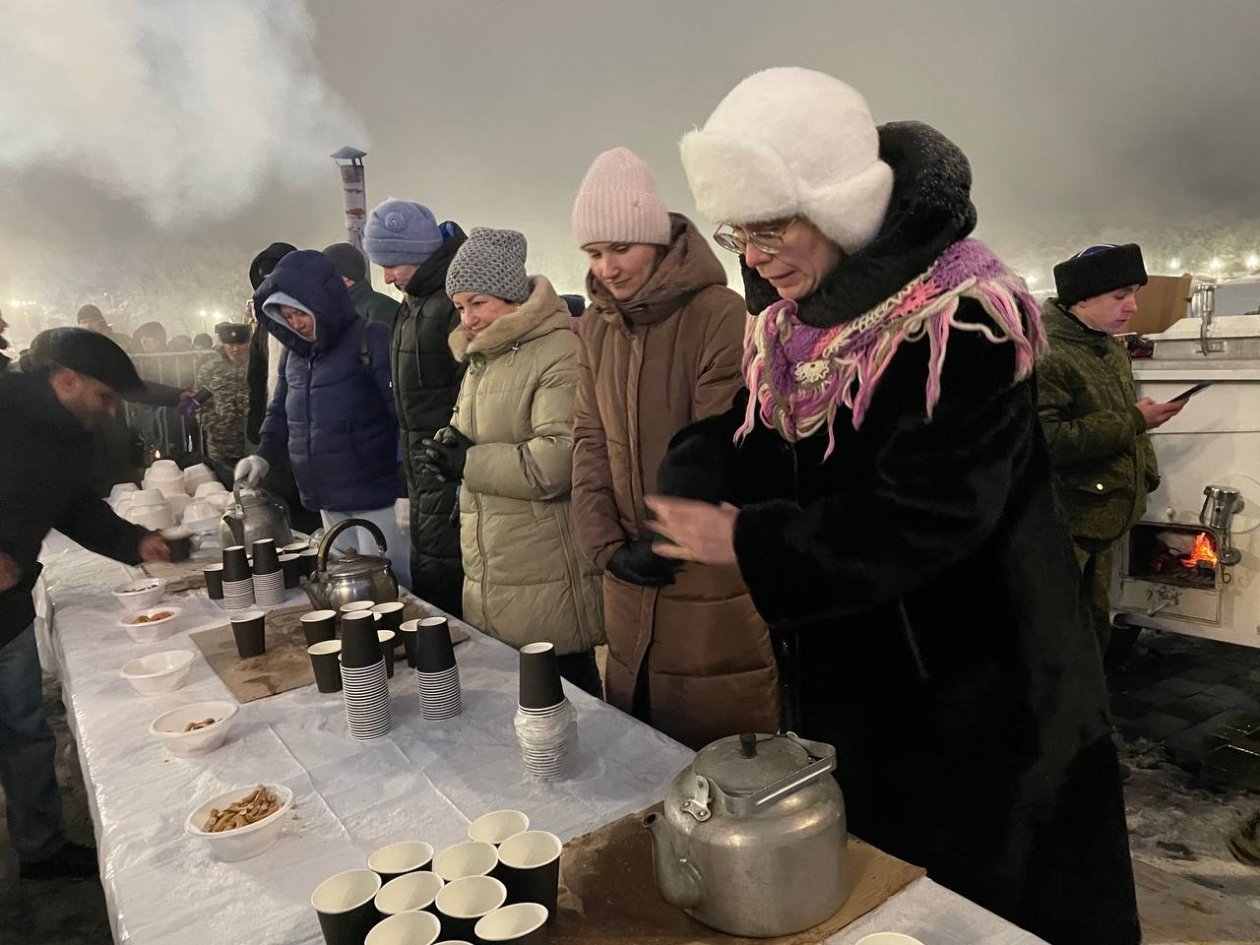 2 тысячи порций шулюма раздали на Крещение в Железноводске Соцсети Е. Бакулина