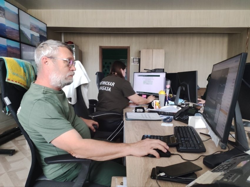 камеры выдеонаблюдения пресс-службы Минлеса Забайкальского края