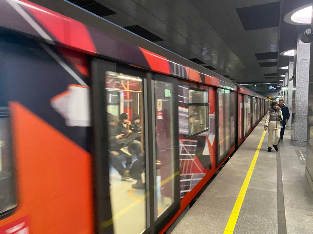 Беспилотный поезд &quotМосква 2026&quot ИА StolicaMedia